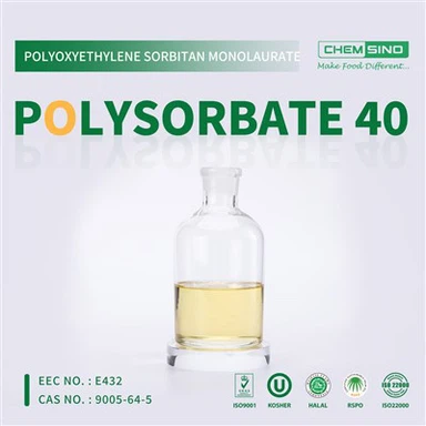 Creeu emulsions estables amb Polysorbates Liquid Polysorbate 40 com el vostre emulsionant de confiança Nº CAS9005-66-7