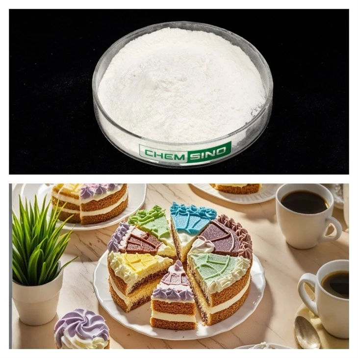 Cake gel powder
