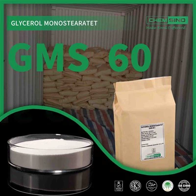 Additius alimentaris Núm. CAS 31566-31-1 Monoestearat de glicerol GMS 60 en pols