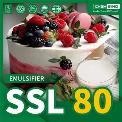 Lactilat d'estearoil de sodi SSL80 per cent com a estabilitzador en cobertura batuda