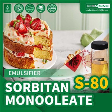 Span 80 Food grau E494 Emulsifier Mostra gratuïta disponible
